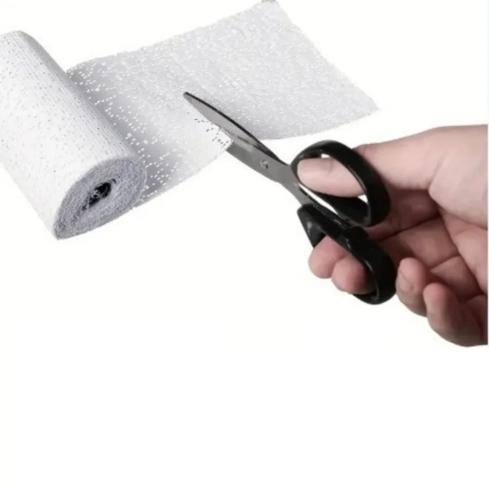 4X Navaris Plaster of Paris Cloth Rolls Gauze Bandages Body Casts 10x300 cm 4 Pa